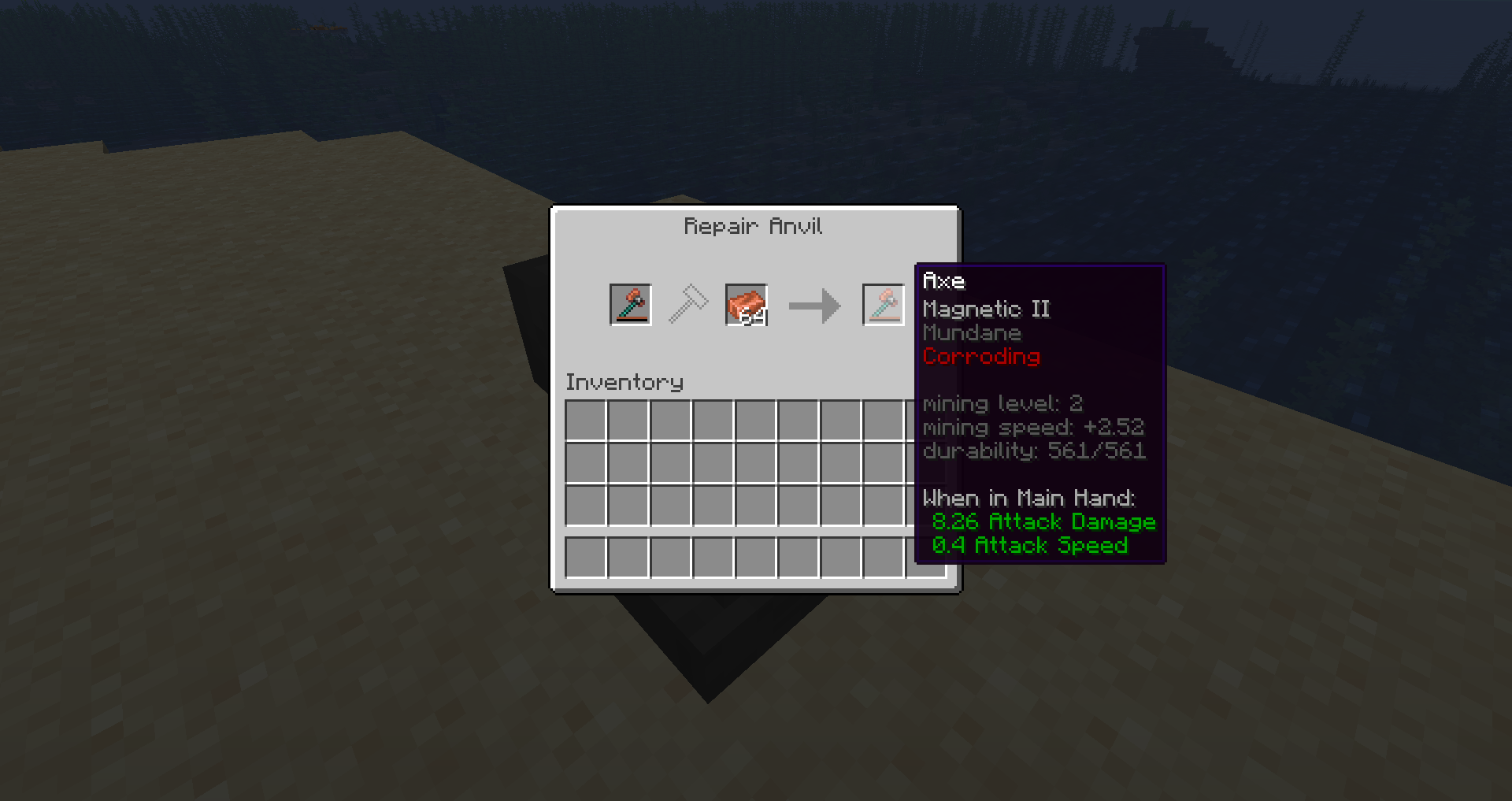 Repair Anvil GUI