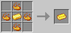 Crafting Blaze Gold Ingots