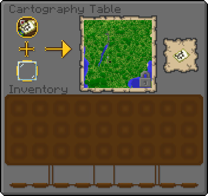 Cartography Table GUI 1.19