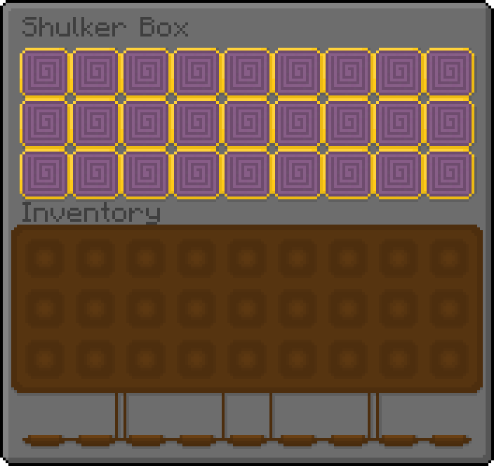 Shulker Box GUI 1.19