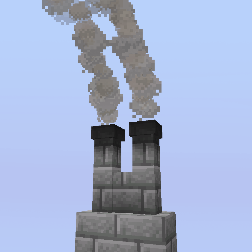 Stone Brick Chimney