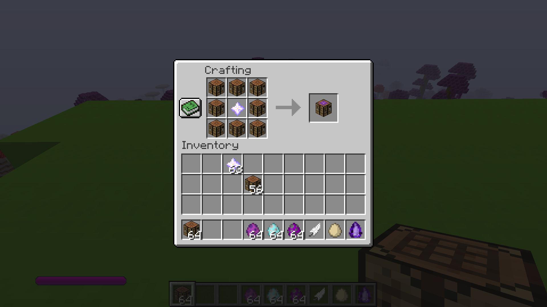 The Final Crafting Table Recipe