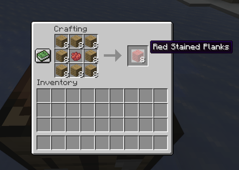 Dyed Plank Recipe