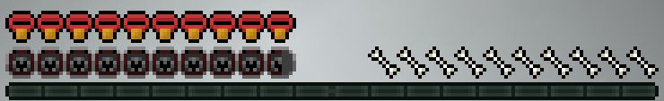 When you have the Wither Effect.
