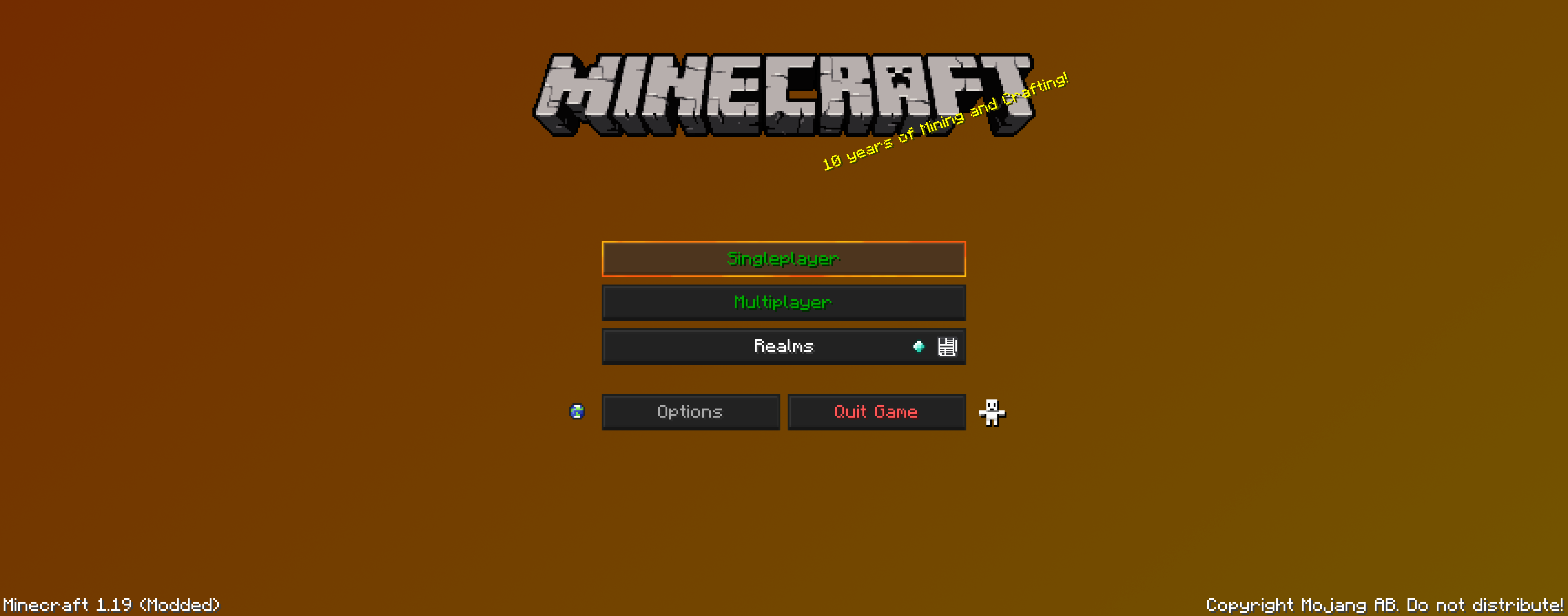 Main Menu