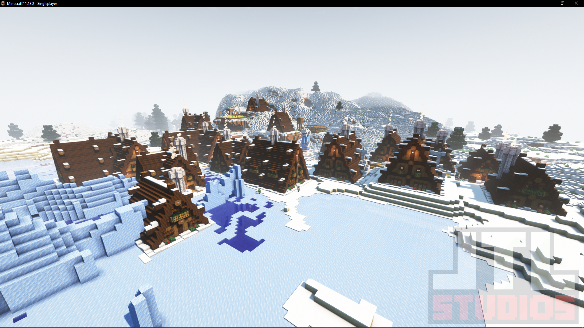 Snowy village