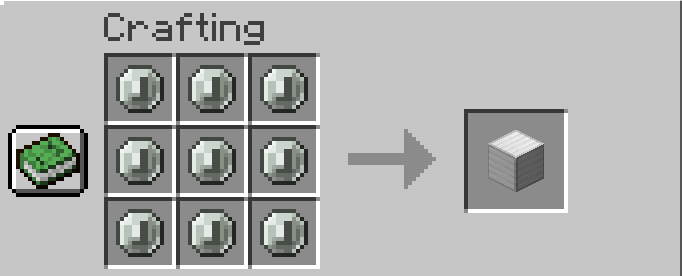 iron coins default recipe