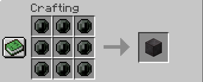 netherite coins default recipe