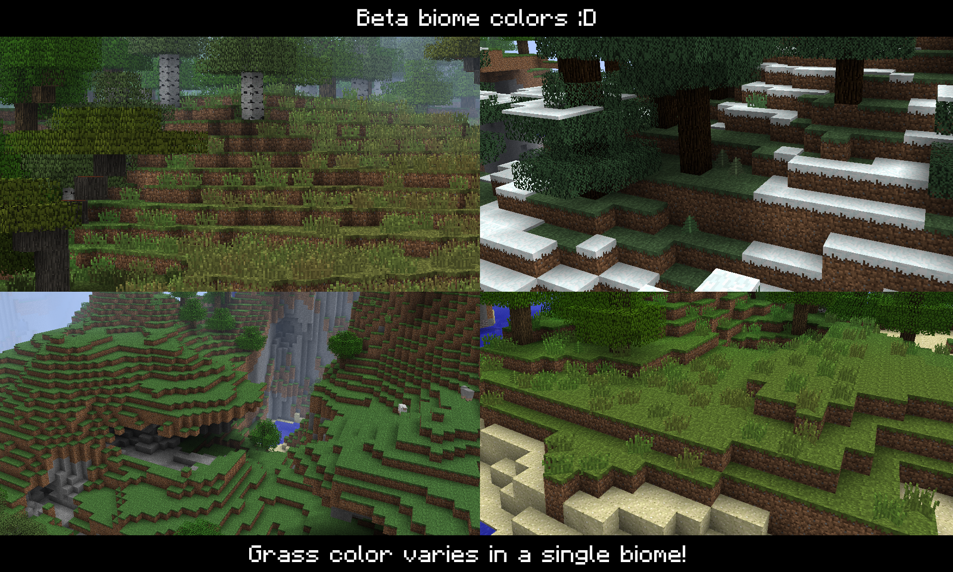 Biome colors!