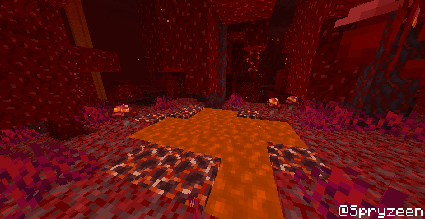 Crimson magma