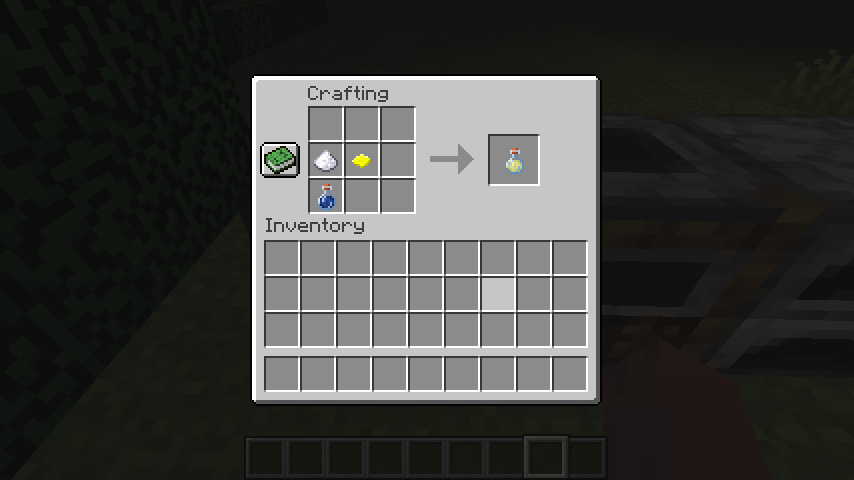 water, lemon, sugar
(shapeless crafting)