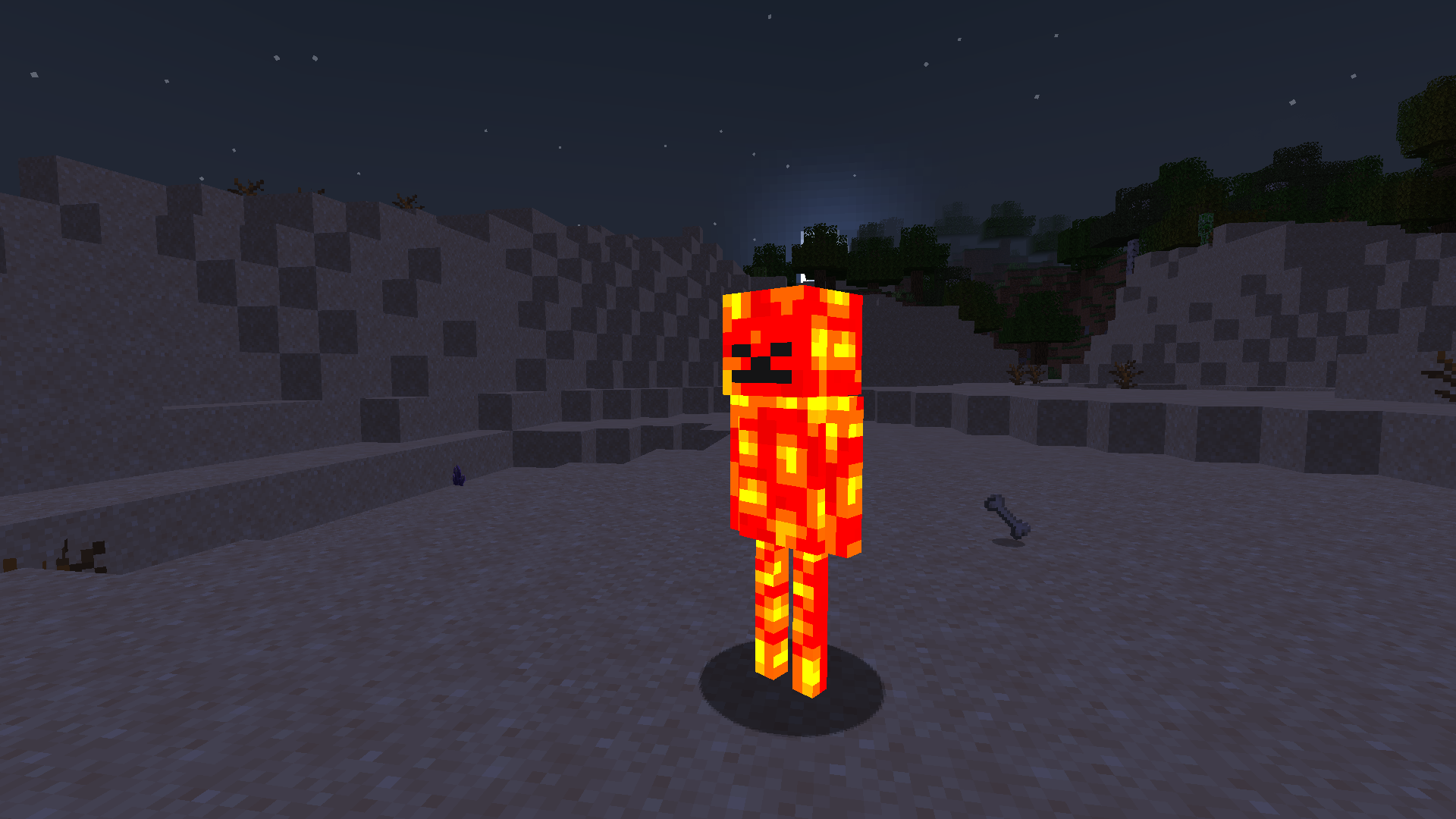 Lava Skeleton