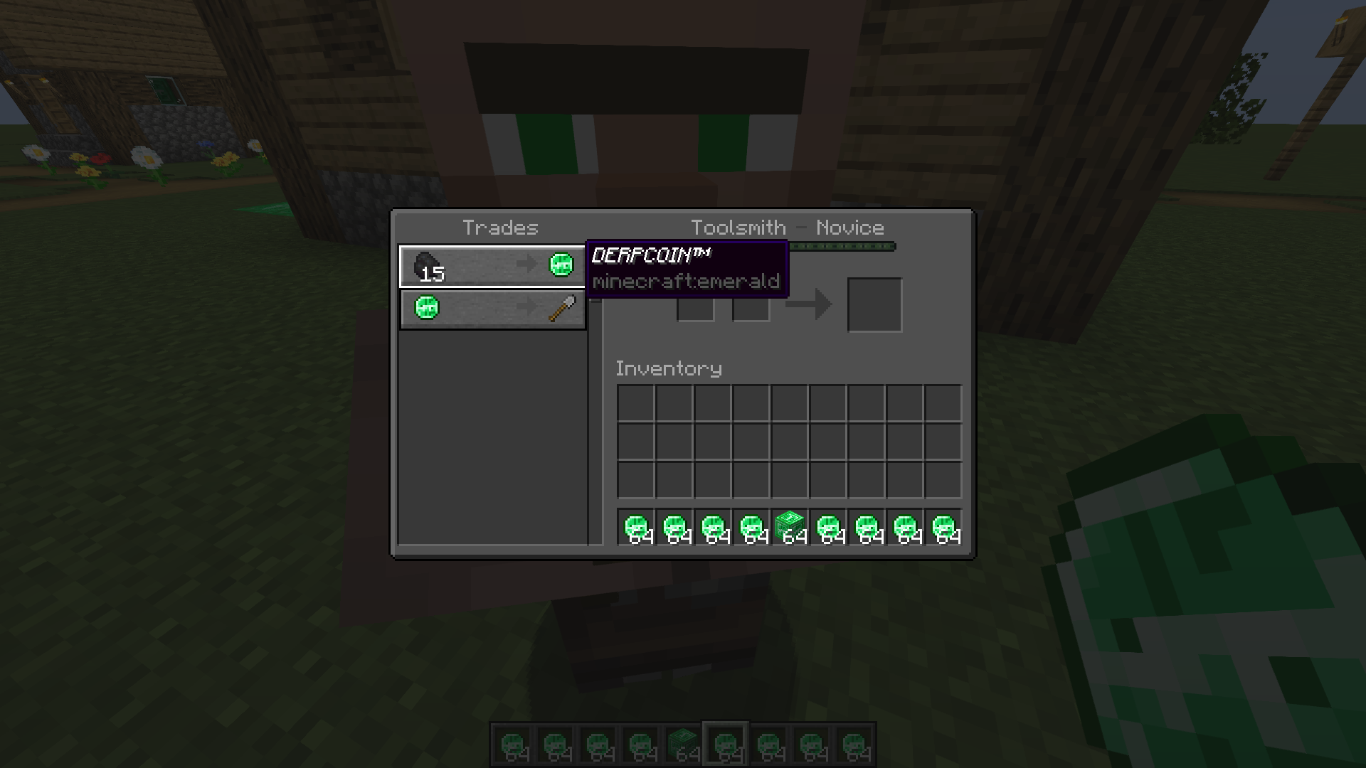 Looks like the villagers went all in on this new currency