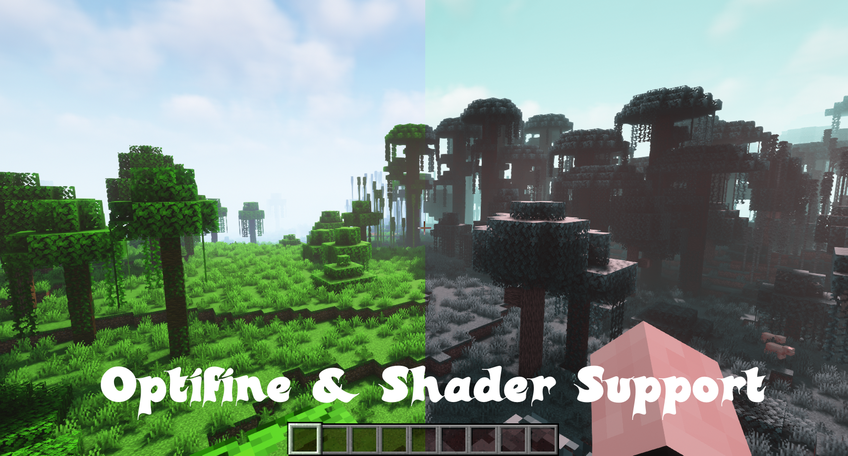 Optifine & Shader Support