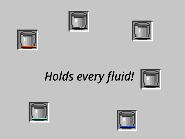 Holds every fluid!