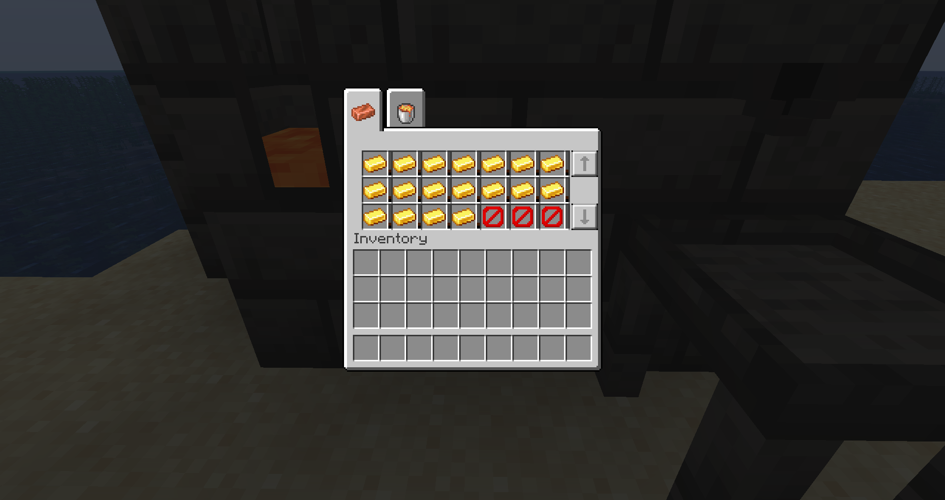 Items Smelted GUI