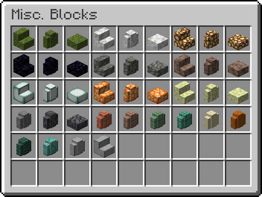 Misc. Blocks