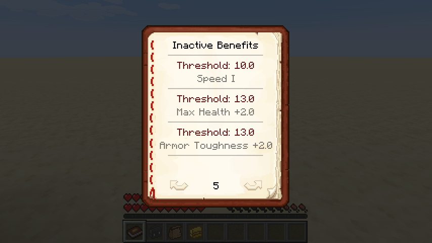 Inactive Benefits