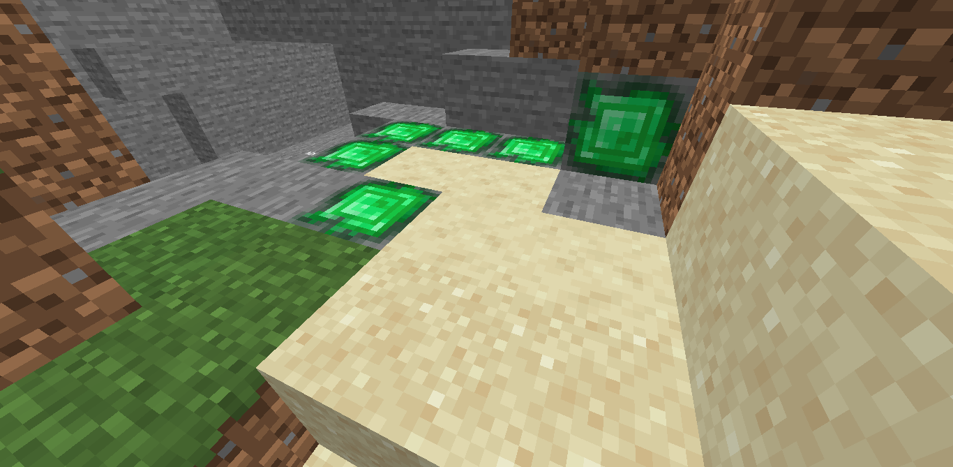 emerald blocks