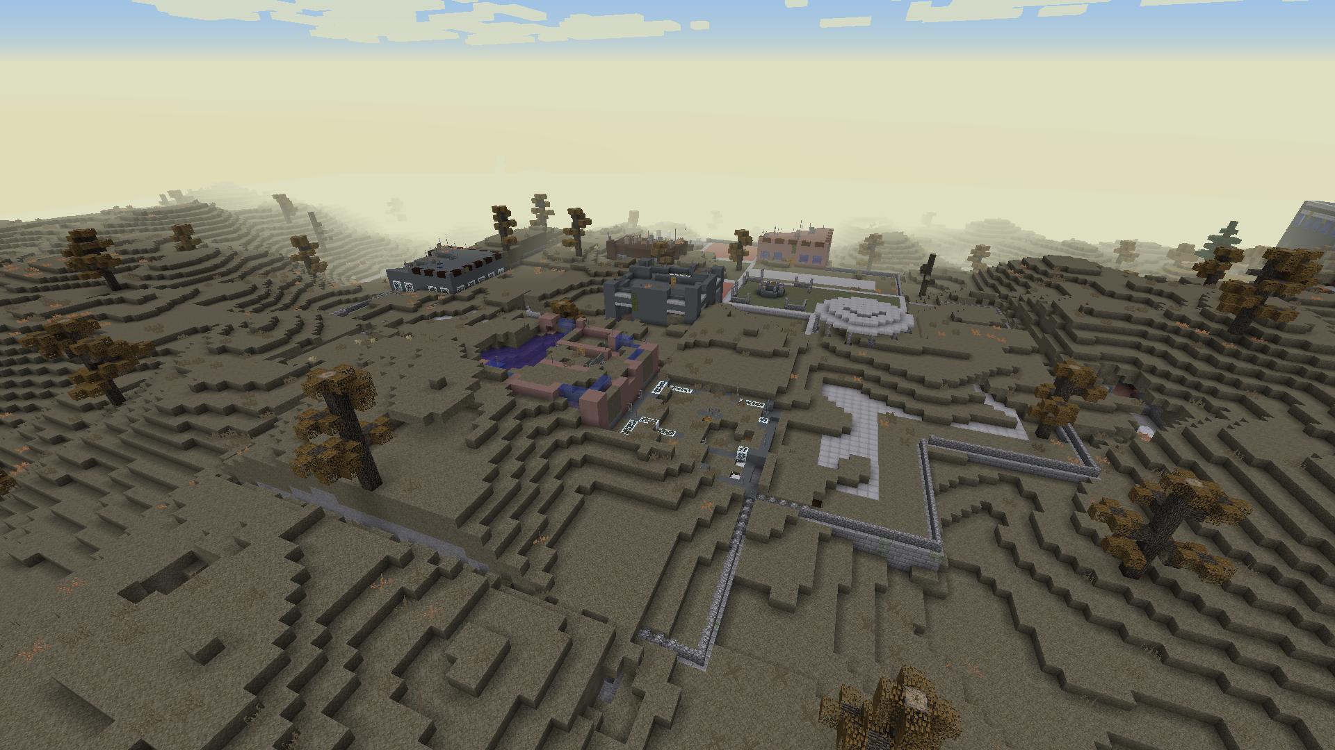 The Wasteland outside the biosphere