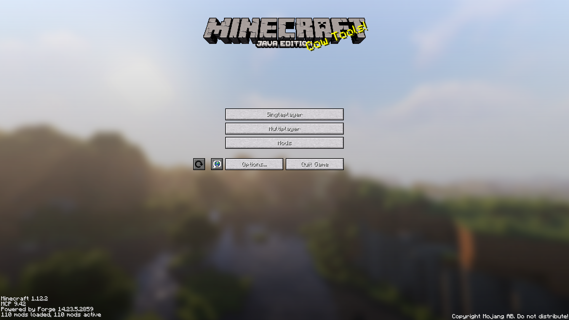 This is the main menu in warm choas