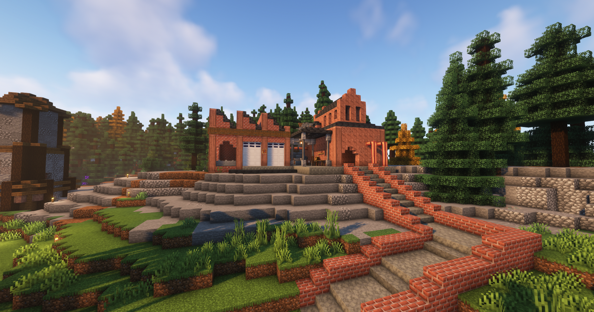 Showcasing some base ideas with blocks included in this modpack