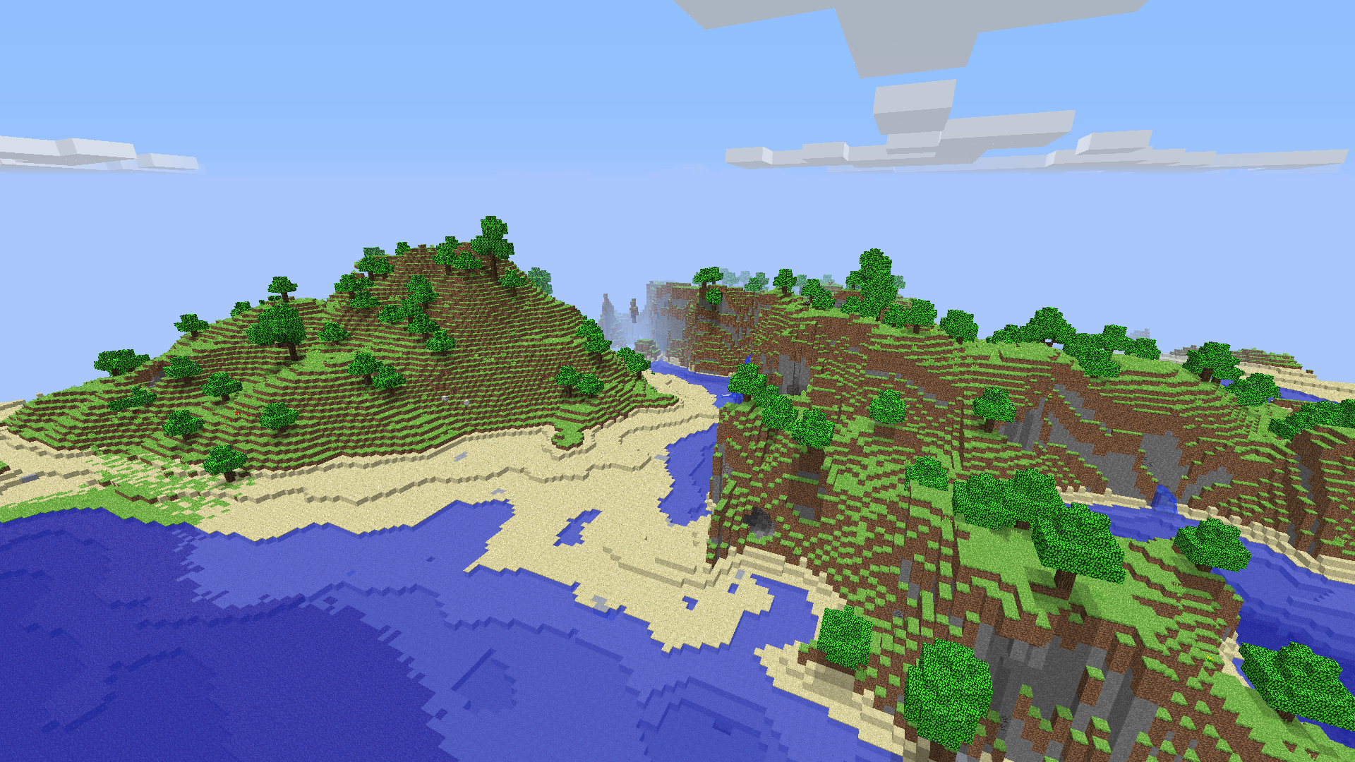 Now with beta mobs and loot tables (zombies now drop feathers)!