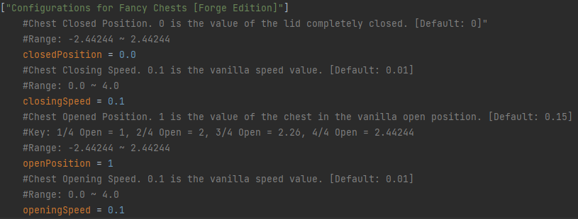 Config