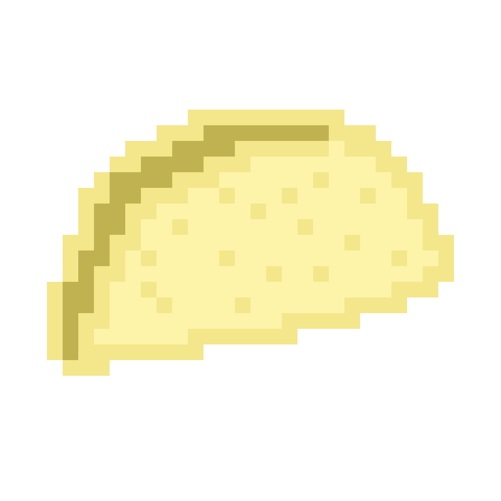 Uncooked Taco Shell