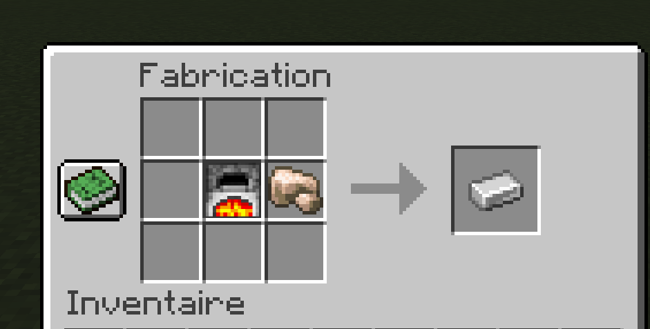 Mini Furnace craft exemple