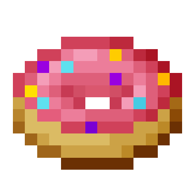 The strawberry donut