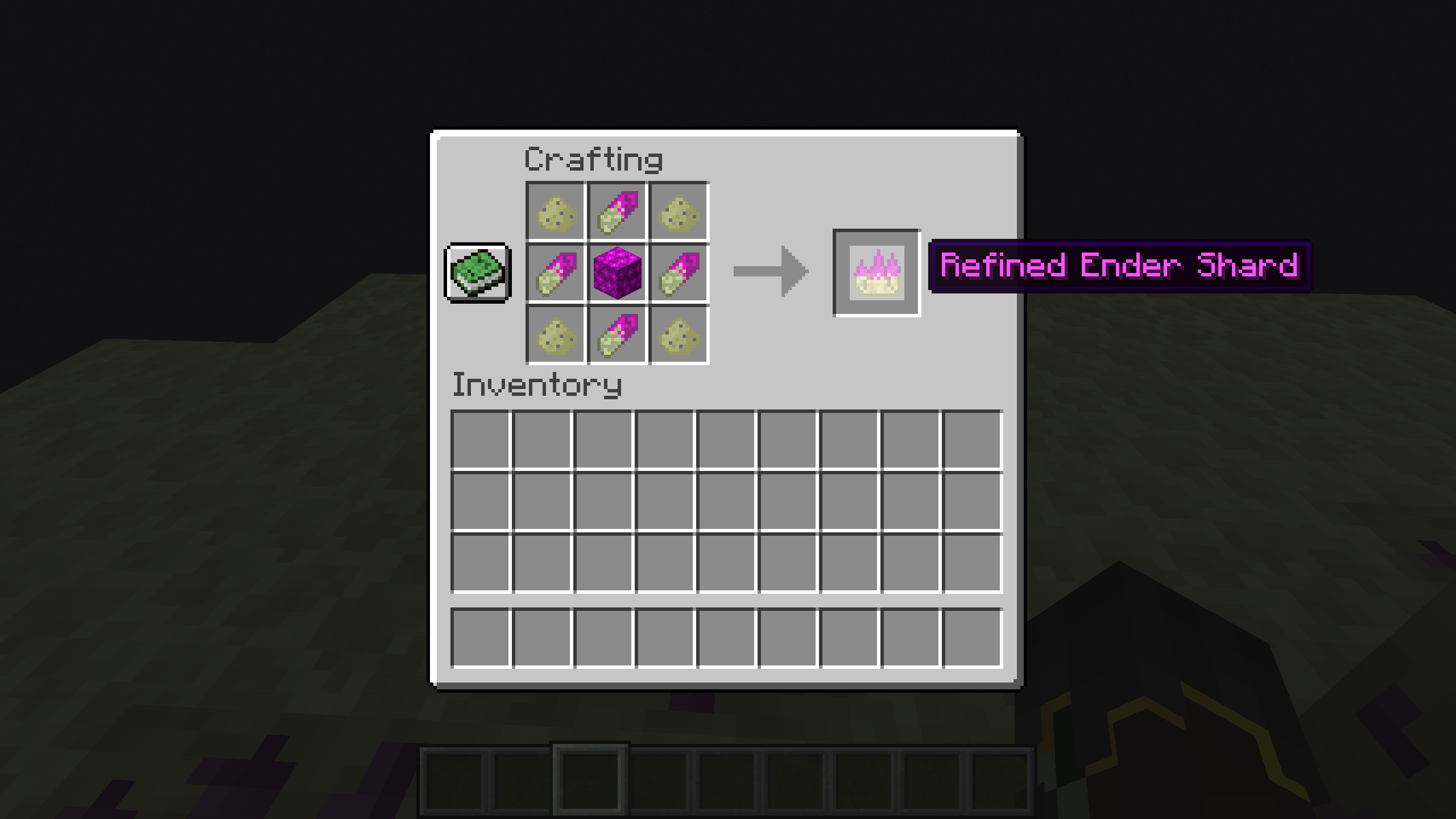 Refined Ender Shard Crafting Recipe