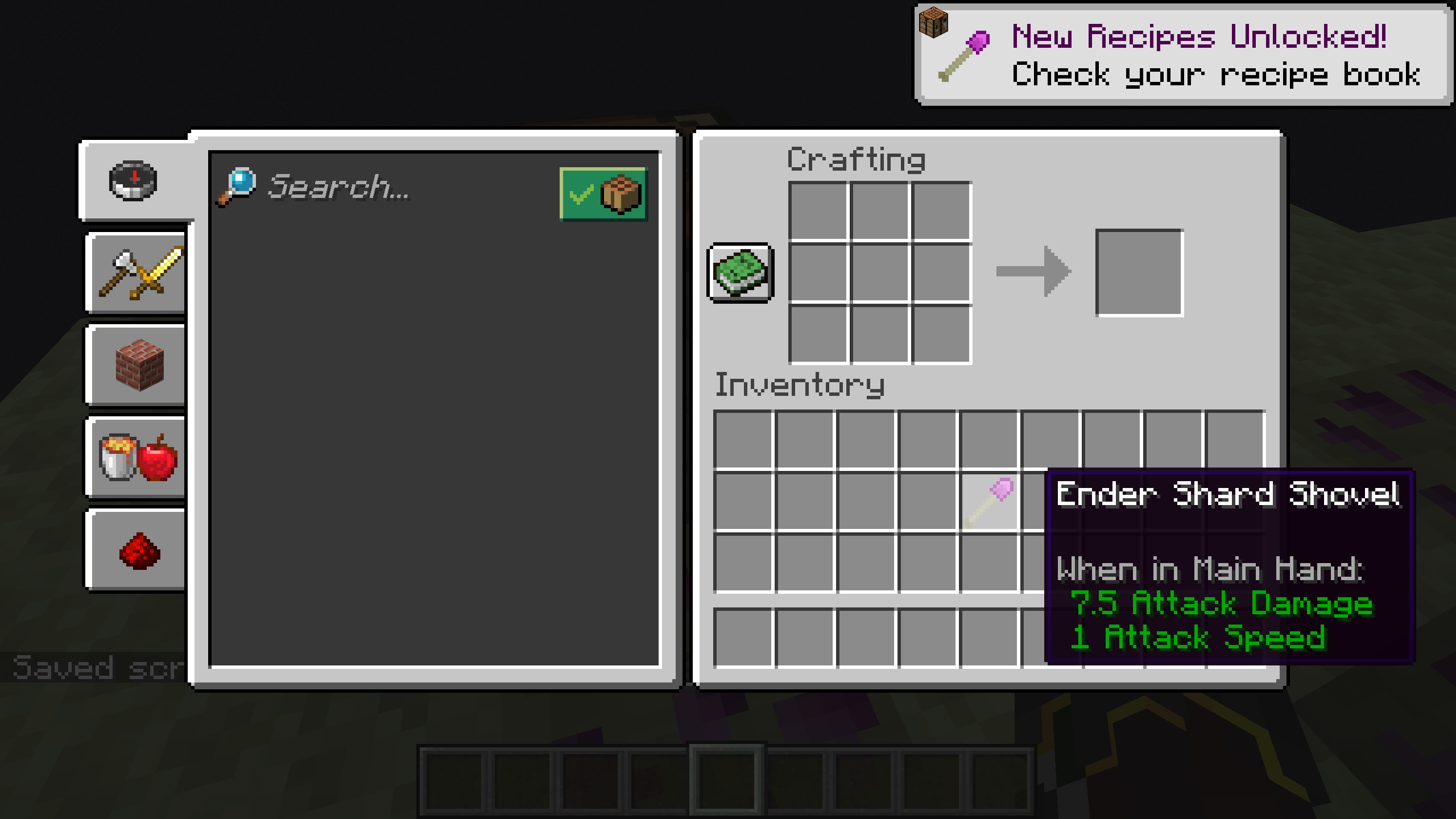 Ender Shard Shovel