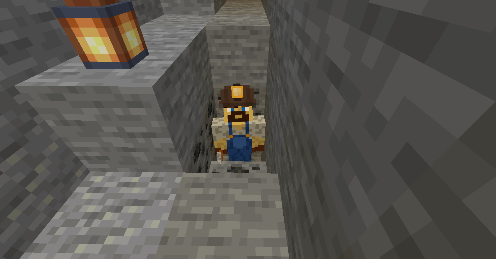 A miner at work