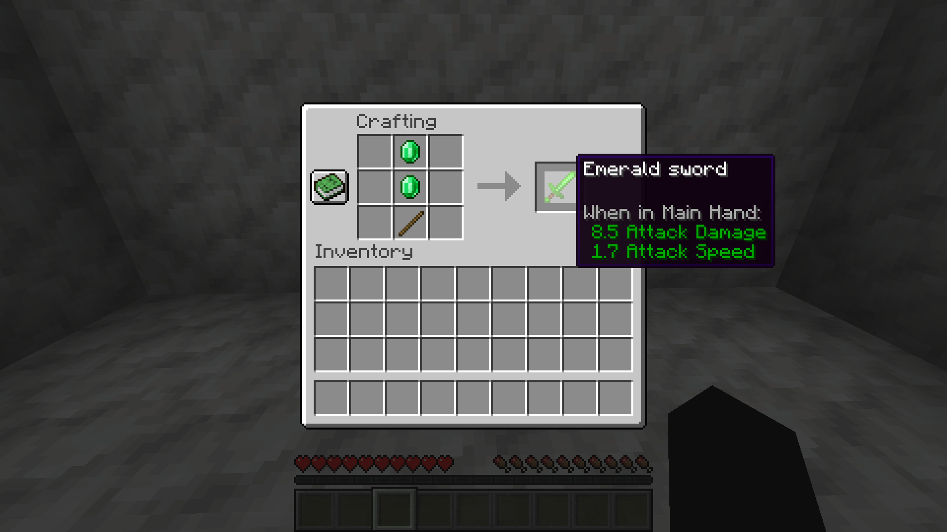 Recipe for Emerald sword