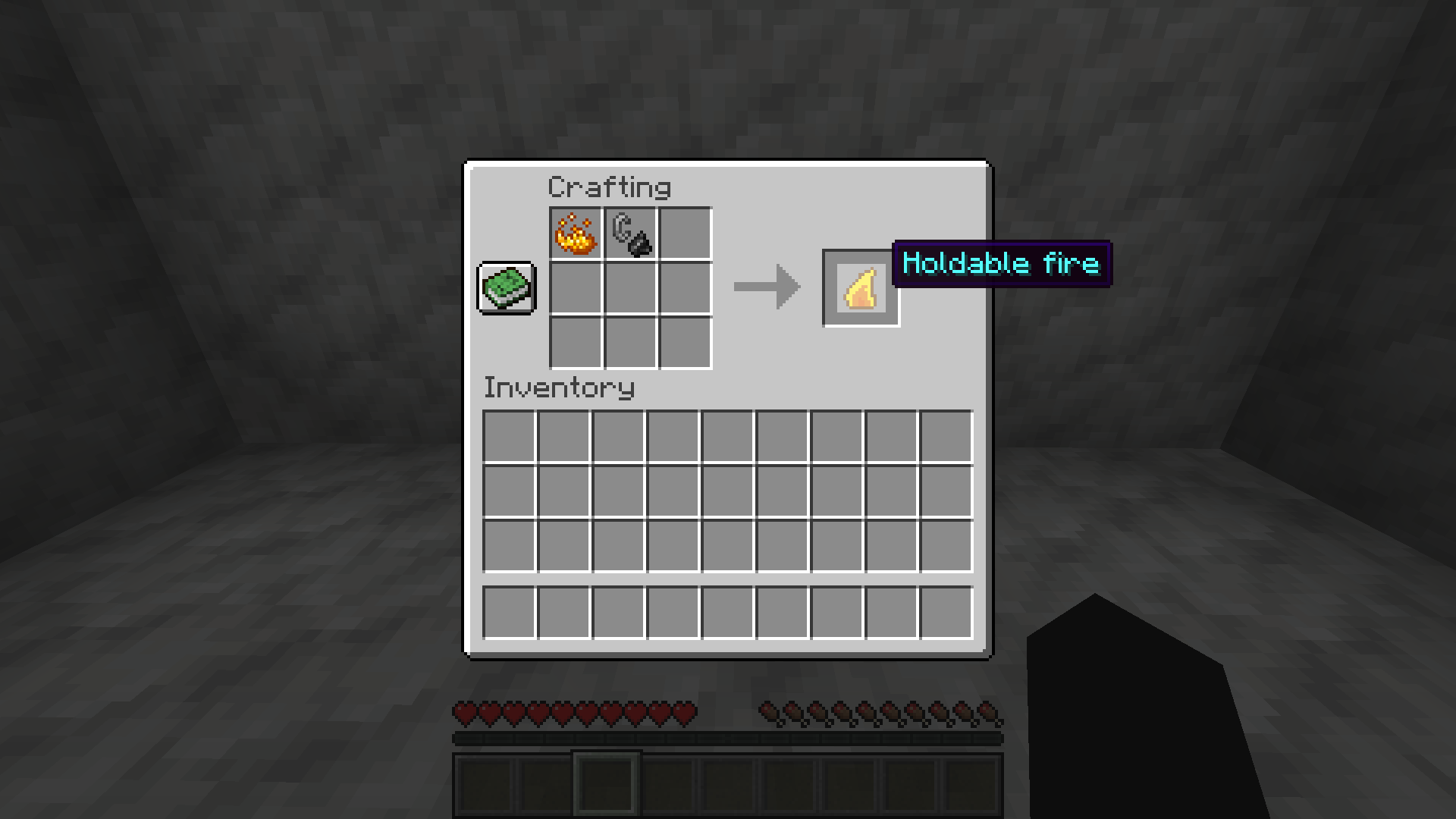 Recipe for Hold able fire