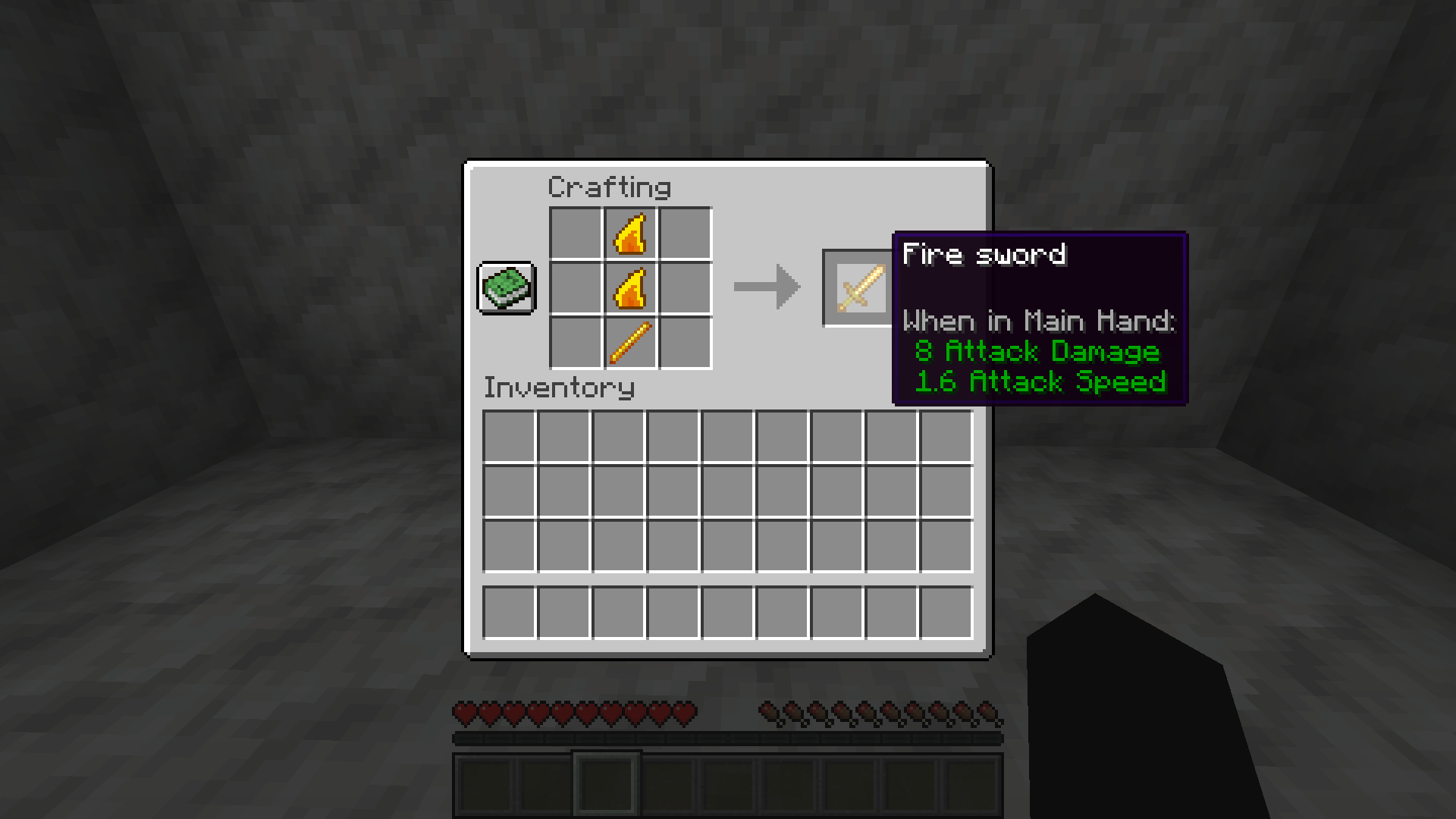 Recipe for Fire sword