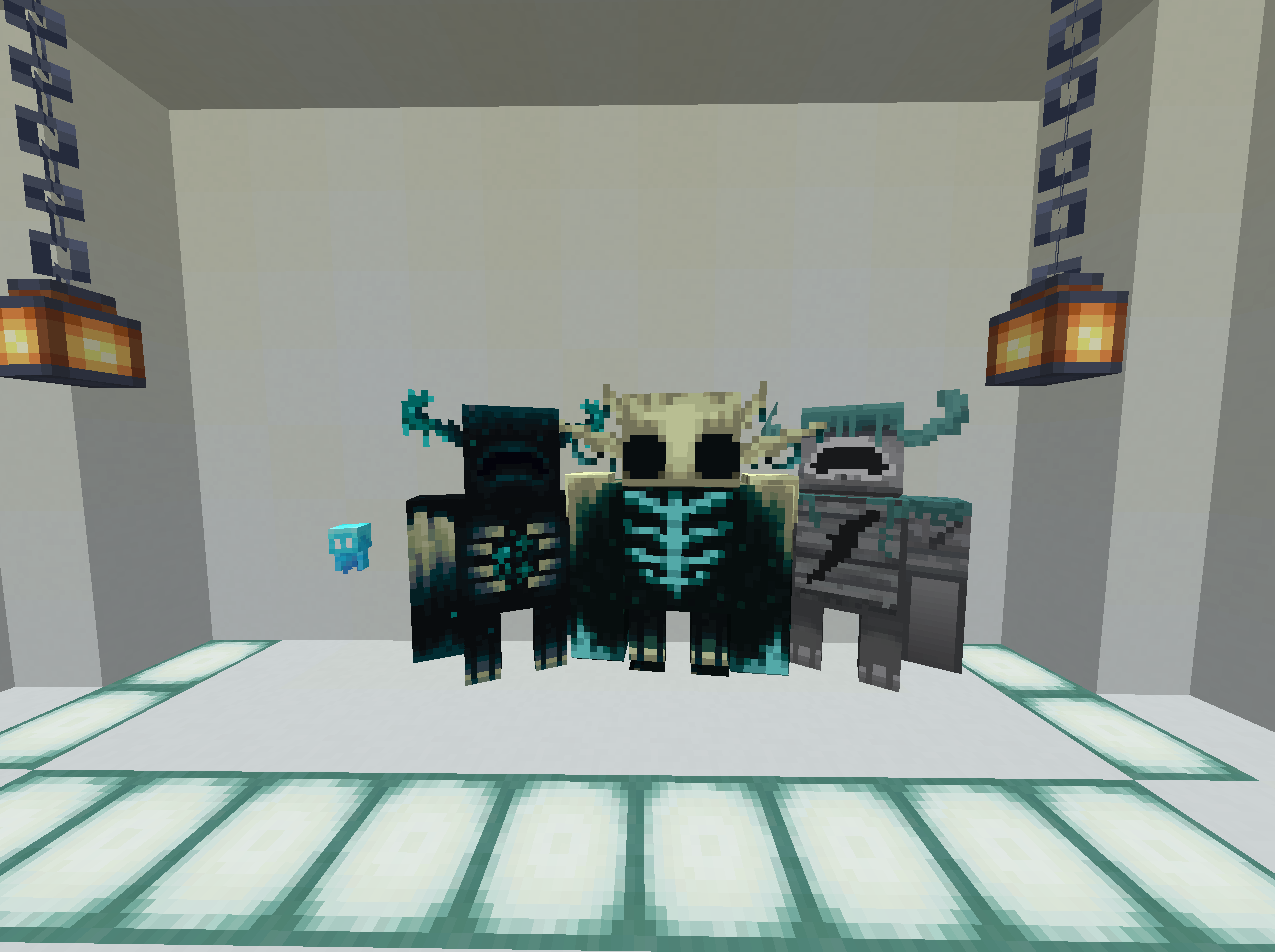 Thumbnail all warden and a allay
-allay
-warden
-hollow warden
-armored warden