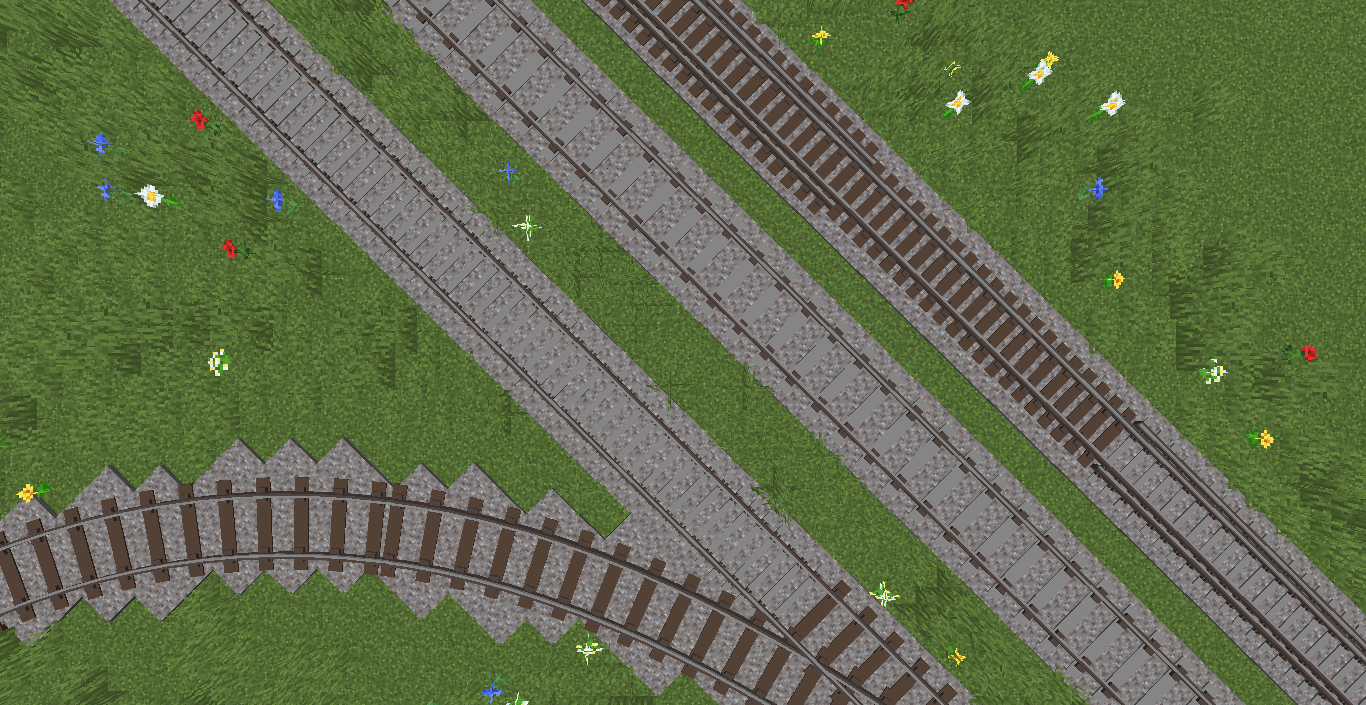 Various types of tracks