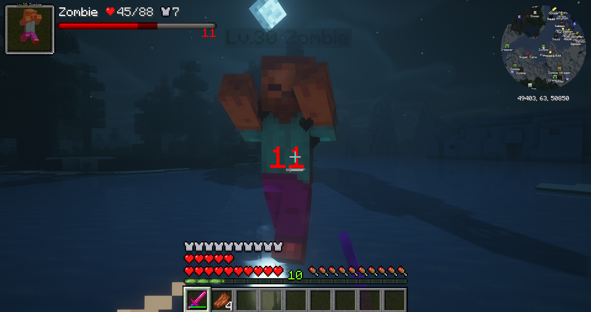 Combat with BSL Shaders