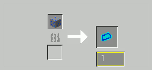 take a furnace put ore in furnace with your fuel and get an ingot!