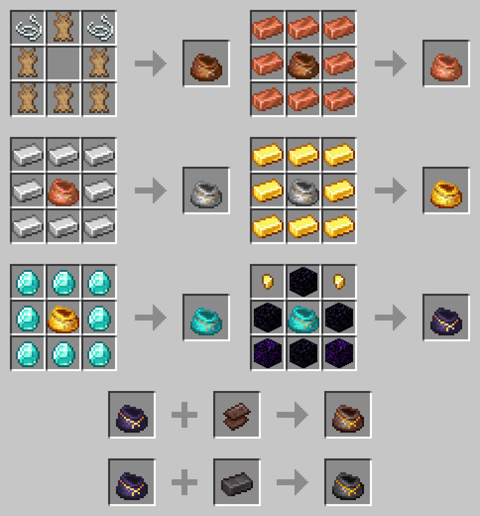 Crafting Recipes