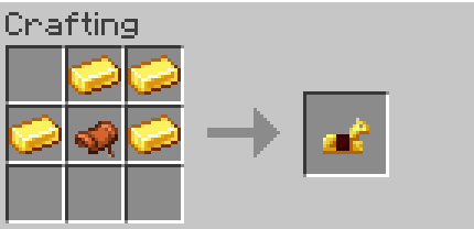 Golden Horse Armor Recipe