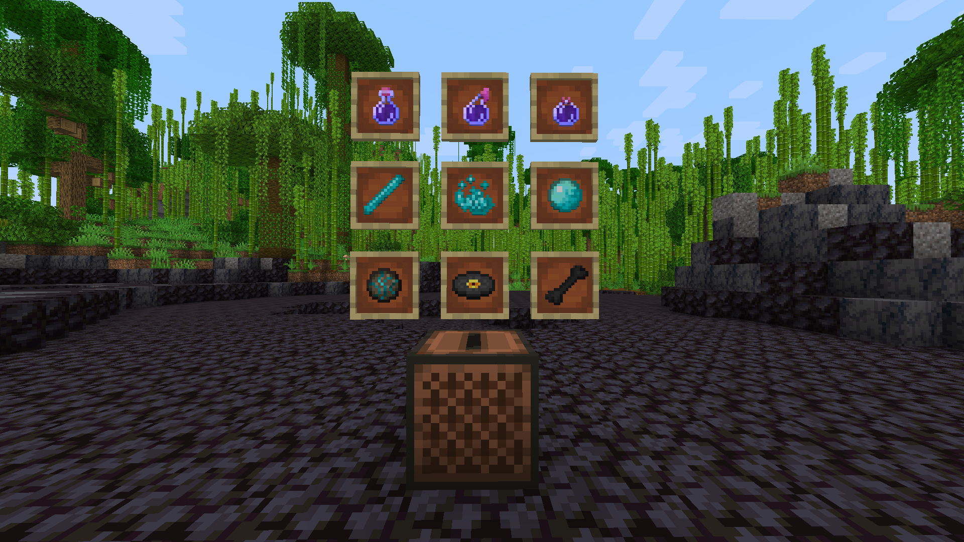 All items present in beta 1.1