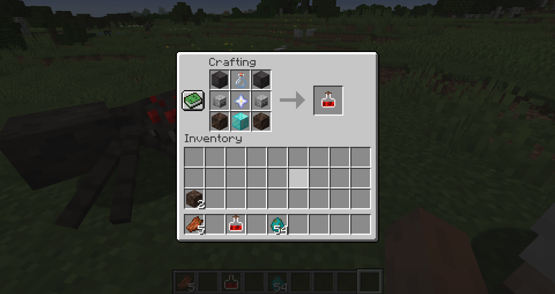 Immortality Potion Crafting Recipie