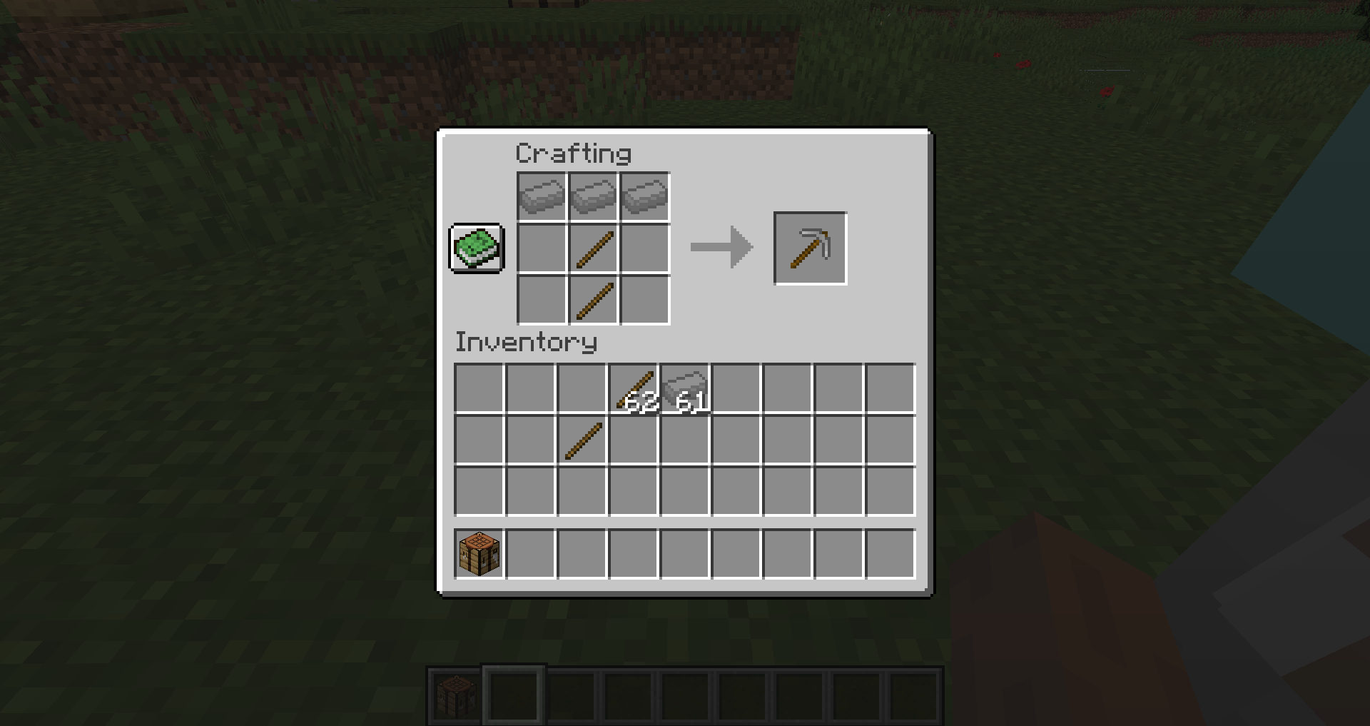 Carbon Pickaxe Recipe