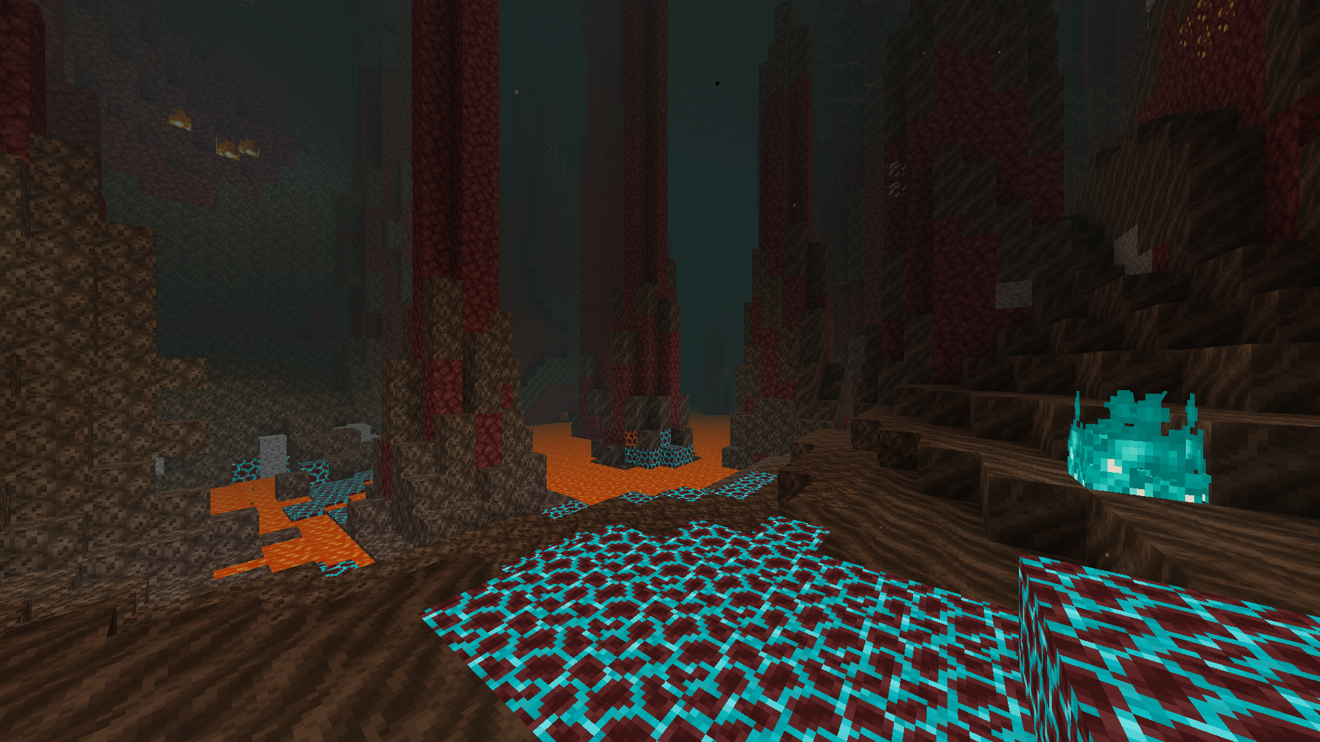 Naturally generated Soul Magma Blocks