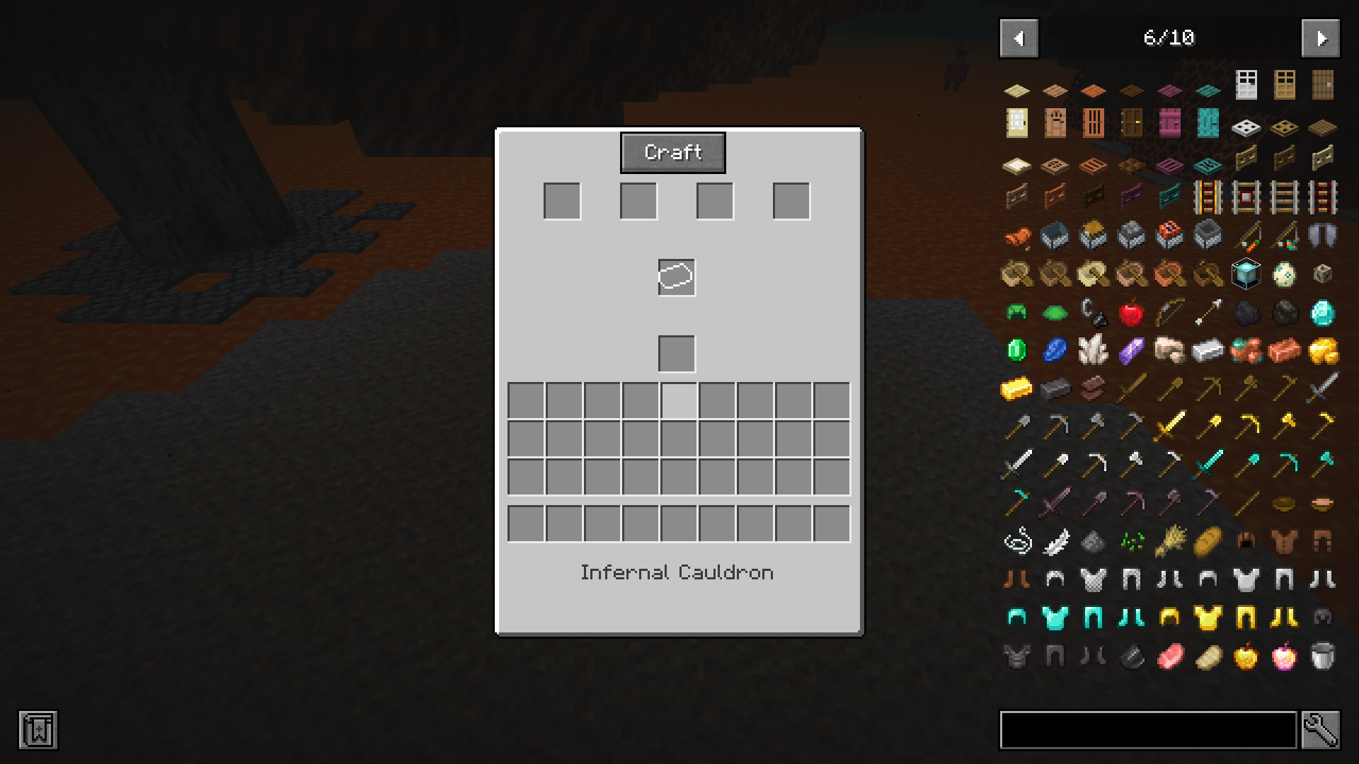 Infernal Cauldron UI