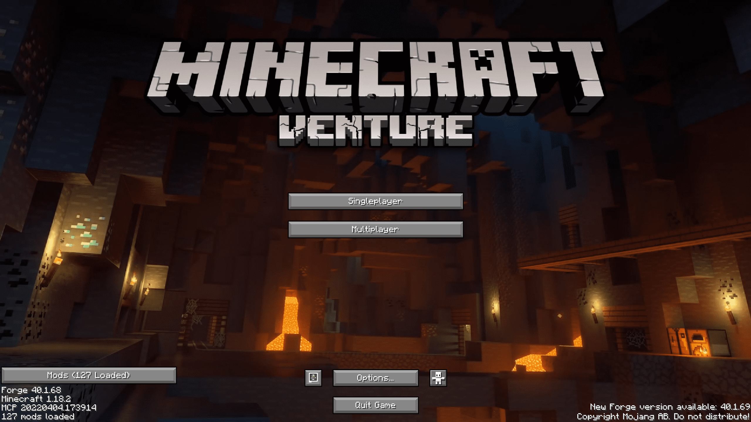 Venture Animated Title Screen