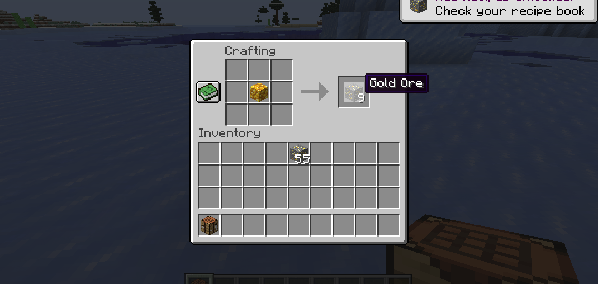 new Crafting recipes